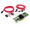 LSI SAS 8708EM2 <LSI00187> (RTL) PCI-Ex8, 8-port SAS/SATA RAID 0/1/5/6/10/50/60, Cache 256Mb