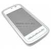 NOKIA 5228 White Blue (QuadBand, LCD 3.2" 640x360@16M, EDGE+BT2.0, MicroSD, видео, MP3, FM, 113г, Symbian 9.4)