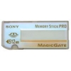 SONY <MSX-512> MEMORY STICK PRO MAGICGATE 512MB