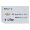 SONY <MSG-M128A> MEMORY STICK DUO MAGICGATE 128MB + MEMORY STICK DUO ADAPTER