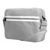 Сумка для ноутбука Continent CC063 искусственная кожа 13" (внутр.32x23x3.5sm) Grey+Lak/White
