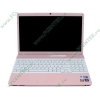 Мобильный ПК Sony "VAIO VPCEB2S1R/PI" (Core i5 430M-2.26ГГц, 4096МБ, 320ГБ, HD5650, DVD±RW, LAN, WiFi, BT, WebCam, 15.5" WXGA, W'7 HP 64bit), матовый розовый 