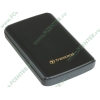 Внешний жесткий диск 640ГБ Transcend "StoreJet 25D3" TS640GSJ25D3, черный (USB3.0) (ret)