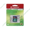 Карта памяти 16ГБ Transcend "TS16GSDHC4" SecureDigital Card HC Class4 