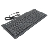 Клавиатура OKLICK 480S Black <USB> 104КЛ+3КЛ М/Мед, подсветка клавиш <540616>