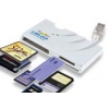 PQI ALL-IN-ONE  USB2.0  CF/MD/SM/MMC/SD/MS CARD READER/WRITER