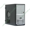 Корпус Minitower IN-WIN "IW-Z589", mATX, черно-серебр. (400Вт) 