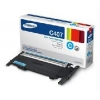 Тонер Картридж Samsung CLT-C407S/SEE голубой (1000стр.) для Samsung CLP-320/325/CLX-3185