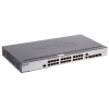 Коммутатор D-Link DES-3200-28/C1A Управляемый коммутатор 2 уровня с 24 портами 10/100BASE-T + 2 комбо-портами 1000Base-T/SFP
