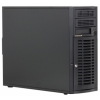Корпус Supermicro CSE-733TQ-665B MidTower, 4x3.5" HotPlug SAS/SATA with SES2, 2x5.25" External, 7xFH Slots, E-ATX, front 2xUSB, 1x3.5", 665W Fixed