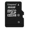 Флеш карта microSDHC 8Gb Class4 Kingston SDC4/8GBSP w/o adapter