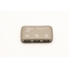 Картридер Jet.A JA-CR4 + хаб на 3 порта USB Peblbe Серый