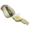 A4-Tech G-Cube3 Retractable Mini G-Laser Mouse <GLH-61P So Happy Together Peace> (RTL) USB 4btn+Roll, уменьшенная