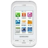 Мобильный телефон Samsung GT-C3300 Champ белый моноблок 2.4 BT GSM900/1800 GSM1900 262000 TouchSc HF MP3 30 1.3 FM mSD max8  (GT-C3300CWISER)