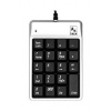 Цифровой блок клавиатуры A4 TK-7 Silver-Black Retractable USB