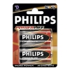 Батарея Philips LR20-2BL POWERLIFE (24/48) блистер 2 шт