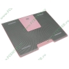 Подставка для ноутбука 12-17" Cooler Master "NotePal Color Infinite R9-NBC-BWDD-GP" с воздушным охлаждением (1 вентилятор d90) + 1 порт USB, серебр.-розовый 