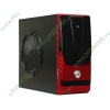 Корпус Miditower Aerocool "AeroRacer", ATX, красно-черный (без БП) 