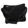 Портфель BUILT "Bowery Laptop Messenger Bag E-MB16-BLK" для ноутбука 16", черный 