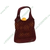 Авоська BUILT "Fishnet Market Tote MFN-BRY", Black Ruspberry 