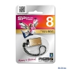 Внешний накопитель 8GB USB Drive <USB 2.0> Silicon Power Touch 851 Gold (SP008GBUF2851V1G)