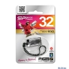 Внешний накопитель 32GB USB Drive <USB 2.0> Silicon Power Touch 850 Titanium (SP032GBUF2850V1T)