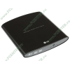 Привод DVD±RW 8x8x8xDVD/24x24x24xCD LG "GP08NU6B", внешний, черный (USB2.0) (ret)