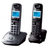 Р/Телефон Dect Panasonic KX-TG2512RU1 серый металлик (труб. в компл.:2шт) АОН