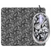 Мышь Saitek PM46tp  с ковриком  Expressions Mouse&Pad, орнамент  800dpi оптическая, 2 кнопки и колесо прокрутки USB