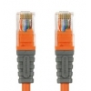Кроссоверный сетевой кабель  Bandridge BCL7403 RJ45=x=RJ45 Cross 3m Orange