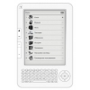 Электронная книга Digma q600 6 дюймов белая, чехол, Qwerty клавиатура, 2Gb