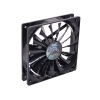 Вентилятор Aerocool Shark 12см "Black Edition" (без подсветки), 3+4 pin, 32.5 CFM, 800 RPM, 12.6 dBA (4710700955413)