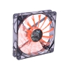 Вентилятор Aerocool Shark 14см "Evil Black Edition" (оранж. подсветка), 3+4 pin, 50 CFM, 800 RPM, 14.5 dBA (EN55482)