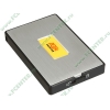 Контейнер Agestar "SUB2A11" для 2.5" SATA HDD, алюминиевый, серебр.-черный (USB2.0) 