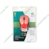 "Мышь" Logitech "Wireless Mouse M305" 910-001643, оптич., беспров., 2кн.+скр., красно-черный, с рисунком (USB) (ret)