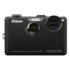 Фотоаппарат Nikon CoolPix S1100pj Black (VMA661E1)