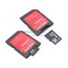 SanDisk <microSDHC-8Gb Class2 + microSD-->SD Adapter> microSecureDigital High Capacity Memory Card