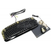 A4Tech G-Cube3 <GKSA-2803SS Golden Sunset> <USB> (Кл-ра М/Мед + USB порт +Мышь USB,  4кн, Roll)