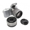 SONY Alpha NEX-3D <Silver> (14.2Mpx, 24mm+27-82.5mm,F2.8+F3.5-5.6,JPG/RAW,MS Duo/SDXC, 3.0",USB2.0,HDMI,Li-Ion)