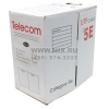 Кабель UTP 4 пары кат.5e LSZH <бухта 305м>  Telecom <UTP4-TC305C5EN-CCA-IS-LSZH(RD)>