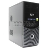 Miditower FOX <5827BG+CR> Black-Grey ATX 450W (24+4+6пин)