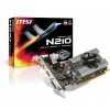 Видеокарта 1Gb <PCI-E> MSI N210-MD1G/D3 с CUDA <GFGT210, GDDR3, 128 bit, HDCP, DVI, HDMI, Low Profile, Retail> (912-V200-007)