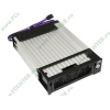 Съемный контейнер VIPowER "VPA-5010KPF-B-GM" для 3.5" SATA HDD, замок, 1вент., алюминиевый, черный (SATA) 