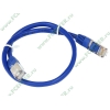 Патчкорд STP 5e кат. Flextron "LAN-STP5E-0.5-01-P1" с разъемами RJ-45, медь, позолоченные контакты (0.5м) (oem)