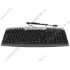 Клавиатура A4Tech "KR-86", 104+19кн., чёрно-серебр. (USB) (ret)
