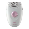Эпилятор Braun Silk-pil 1 1170 скор.:1 насад.:1 от электр.сети белый (65362790)