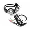Наушники с микрофоном Soundtronix S-330 (с регулятором  громкости,шнур 1.8м)