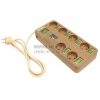 Сетевой фильтр SVEN FORT PRO Wooden <1.8м>  (  6  розеток)