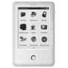 Электронная книга Digma e600 6 дюймов белая, чехол,  2Gb, fb2,djvu,pdf,txt,html,epub (E600 WHITE)
