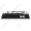 Клавиатура A4Tech "KM-720", 104кн., серебр.-черный (USB) (ret)